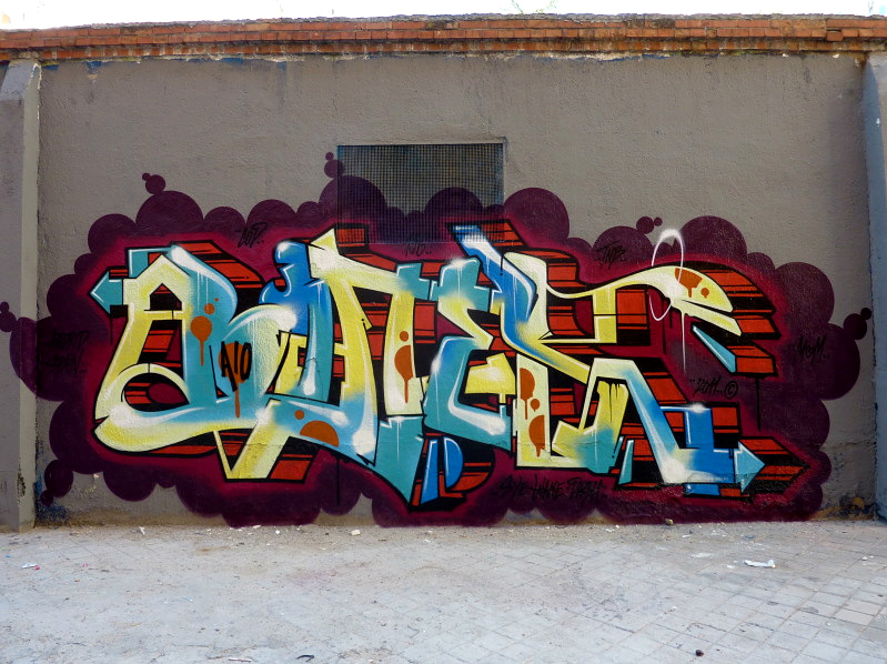 BATES, TC5 , graffiti, Ironlak