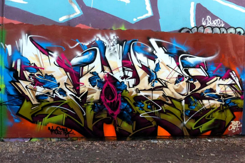 MEKS, graffiti, Ironlak