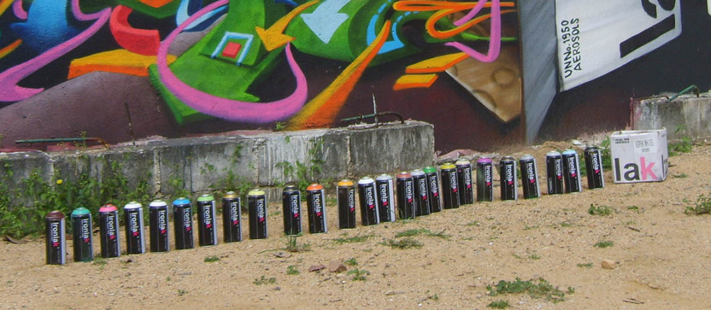 graffiti, Ironlak