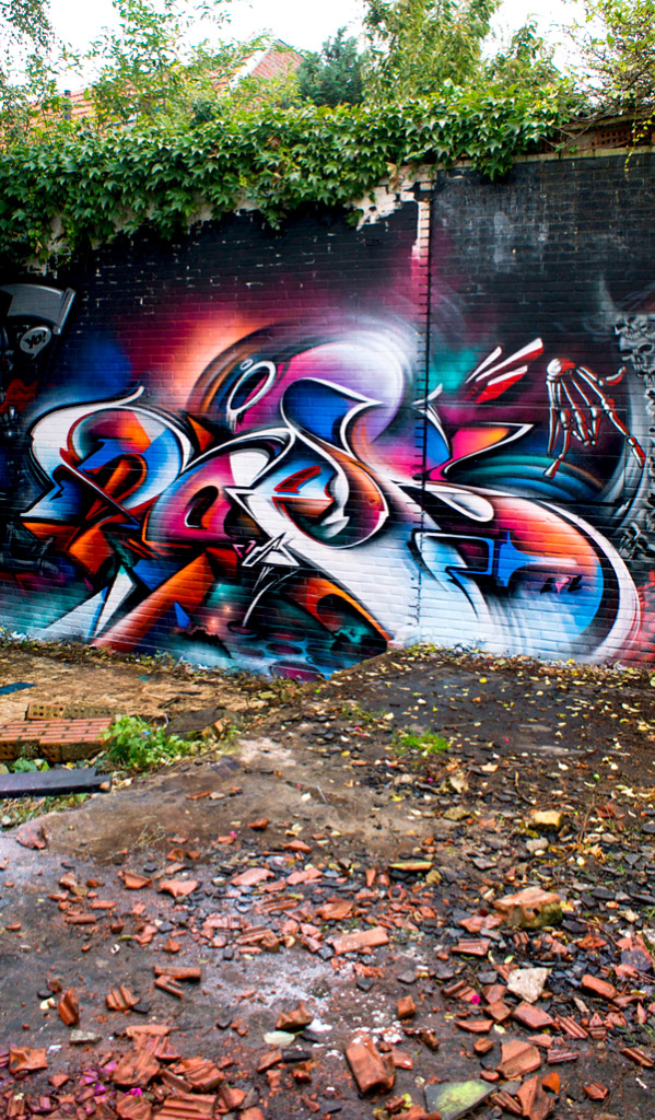 DOES, graffiti, Ironlak