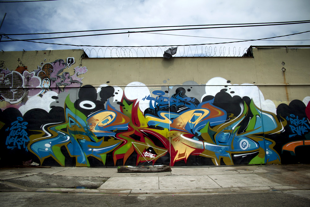 Miami, Askew, Kost, Ryze , graffiti, Ironlak
