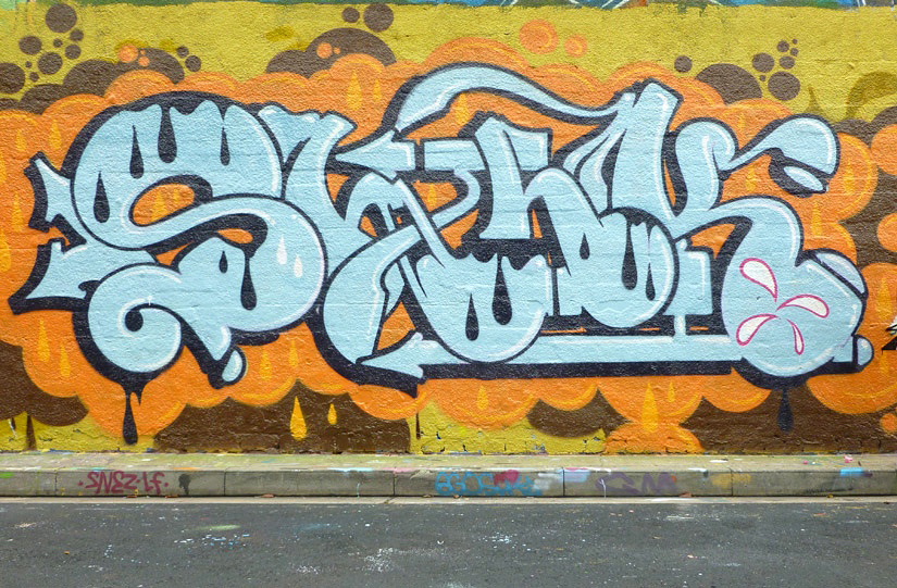 SCRAM, PAV. DMOTE. graffiti. Ironlak