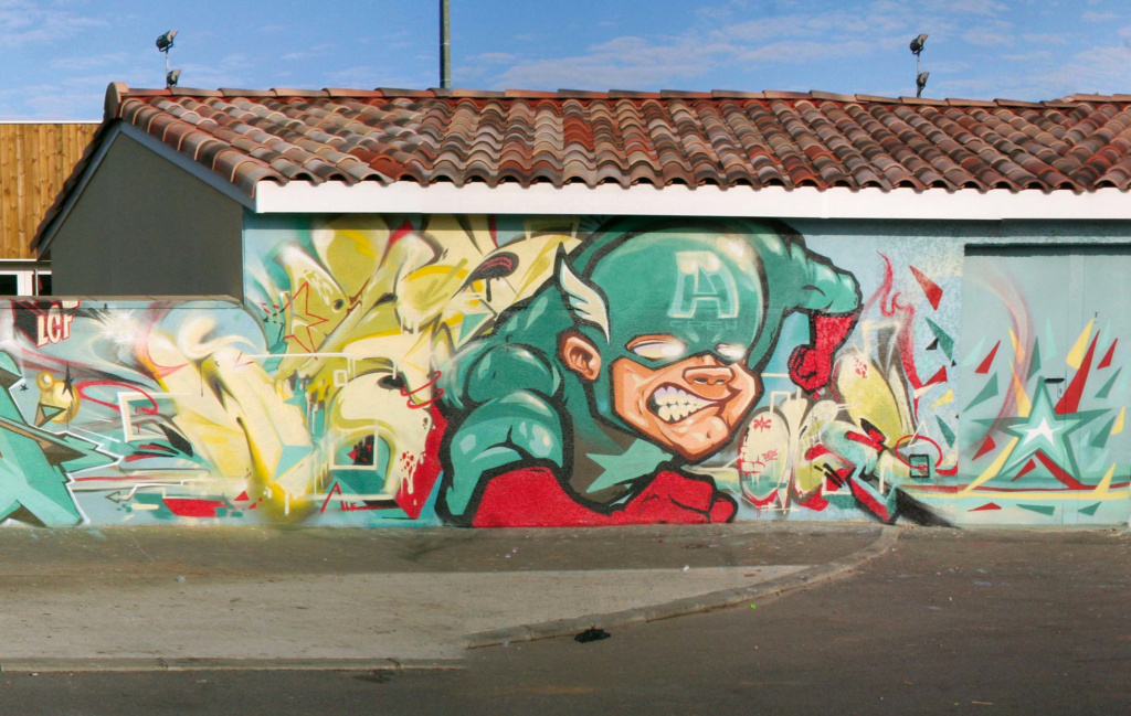 Mr Wany, Toulouse, graffiti, Ironlak