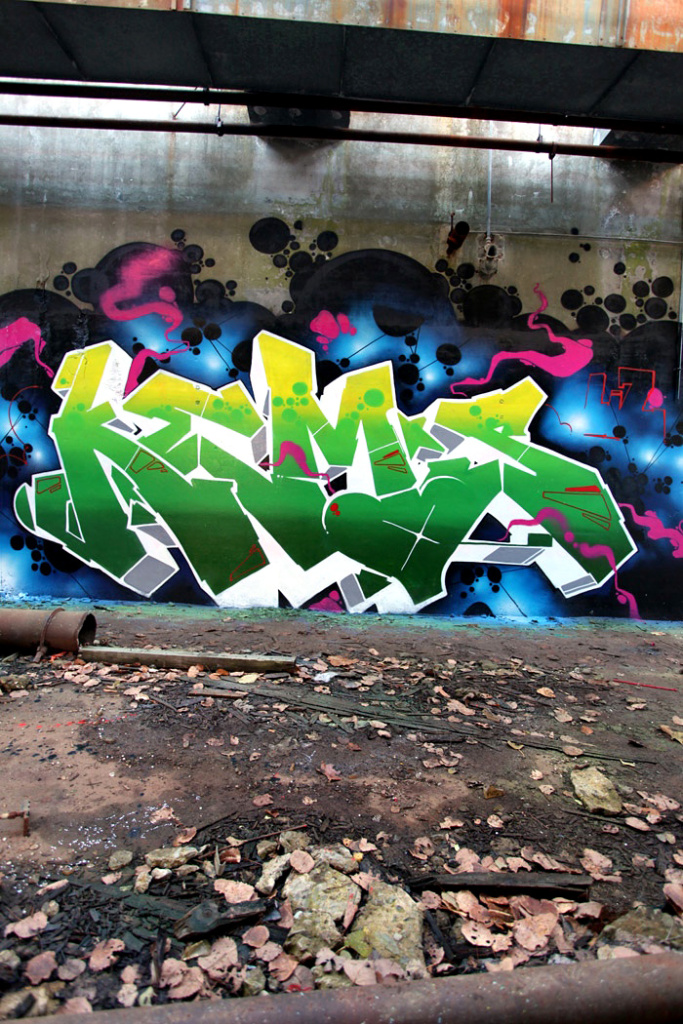 Jimbo, Nero, Kems, graffiti, Ironlak