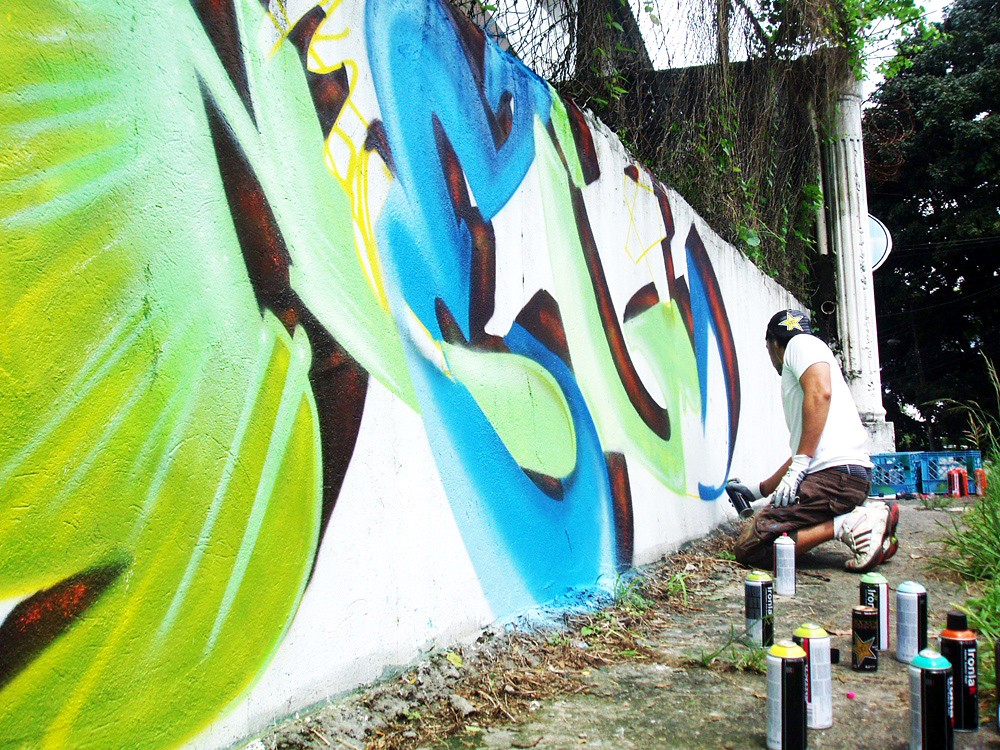 Panama, Nel1, graffiti, Ironlak