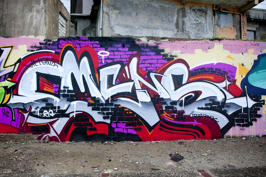 SLEAZY, EWOK, graffiti, Ironlak
