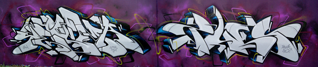 YESMA, TUES, graffiti, Ironlak