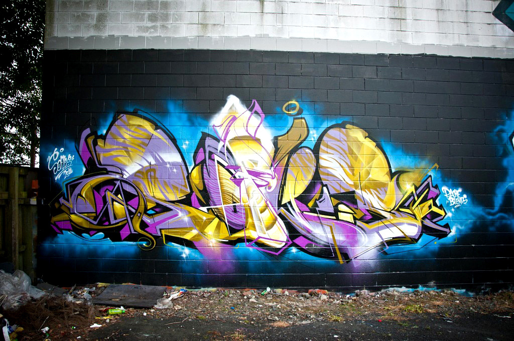 SOFLES, Auckland, graffiti, Ironlak