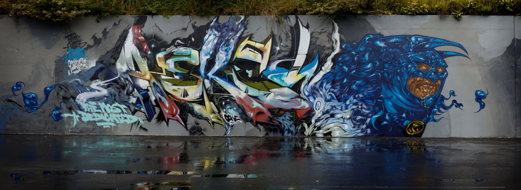 TMD, ASKEW, DEUS, graffiti, Ironlak