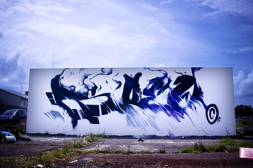 ASKEW, GRAFFUTURISM, graffiti, Ironlak