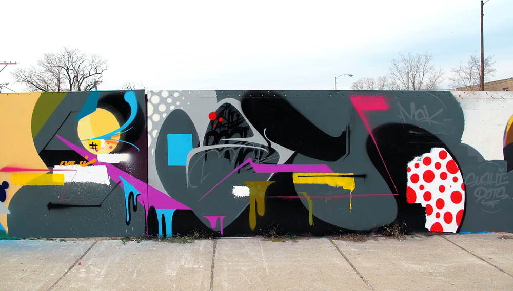 POSE, graffiti, Ironlak