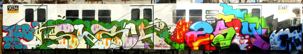 Dmote, graffiti, Ironlak