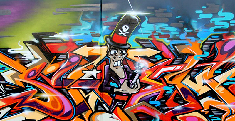 SHEM, graffiti, Ironlak