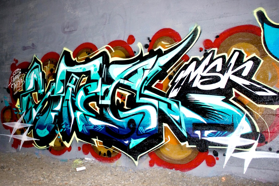 STEEL, BERST, New Zealand, graffiti, Ironlak