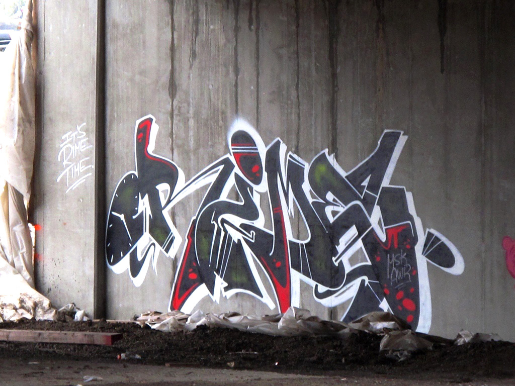 JURNE, RIME, graffiti, Ironlak