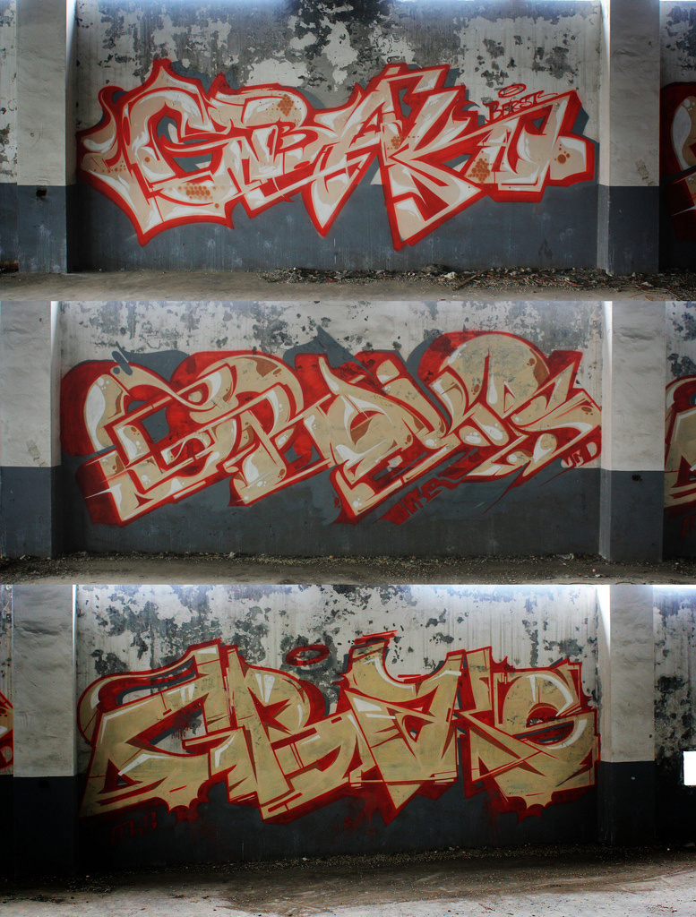 GBAK, graffiti, Ironlak
