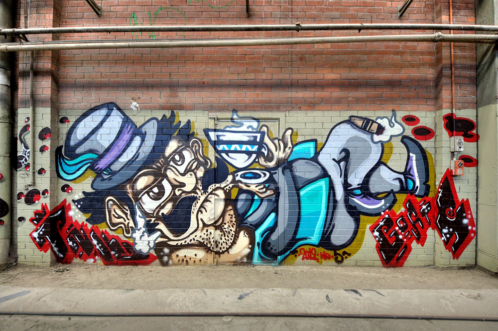 GOATS, Adelaide, graffiti, Ironlak