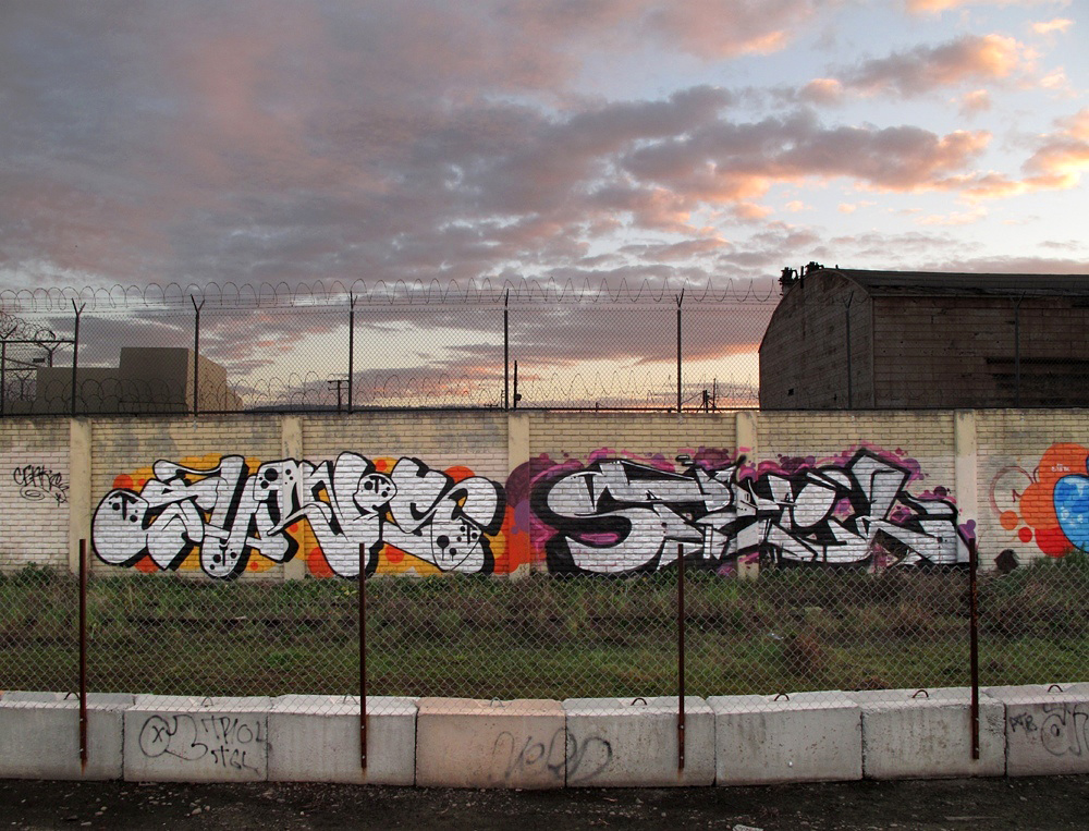 JURNE, graffiti, Ironlak