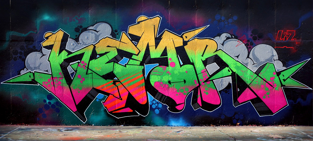 KEMS, graffiti, Ironlak