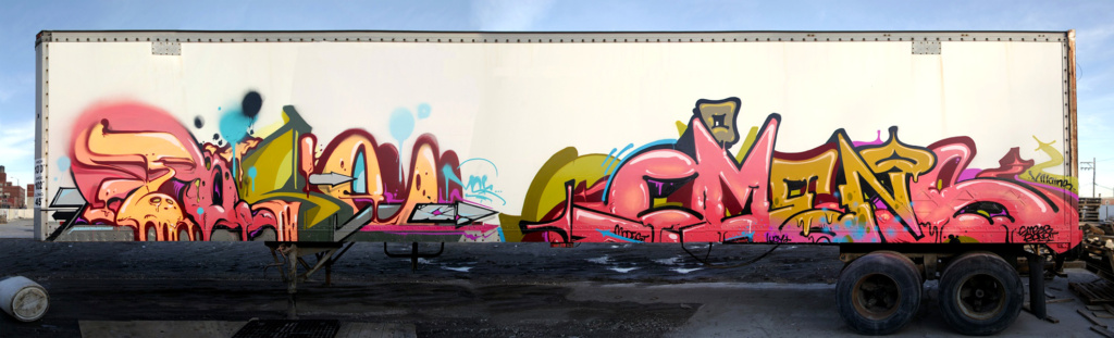 POSE, OMENS, graffiti, Ironlak