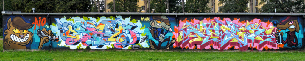 GREAT, BATES, Poland, graffiti, Ironlak
