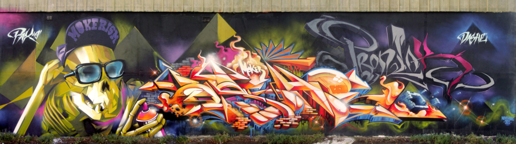 DASHE, PAX49, France, graffiti, Ironlak