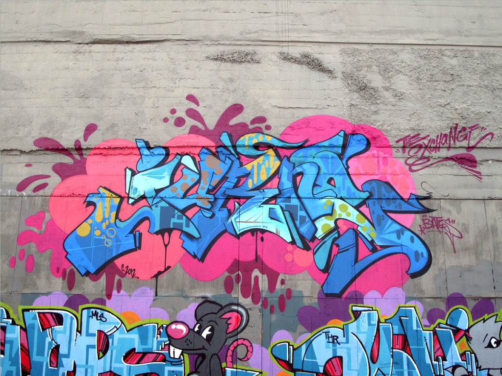 JURNE, BATES, Poland, graffiti, Ironlak