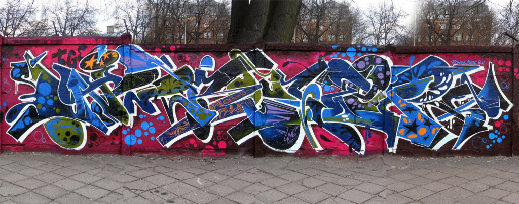 JURNE, GREAT, graffiti, Ironlak