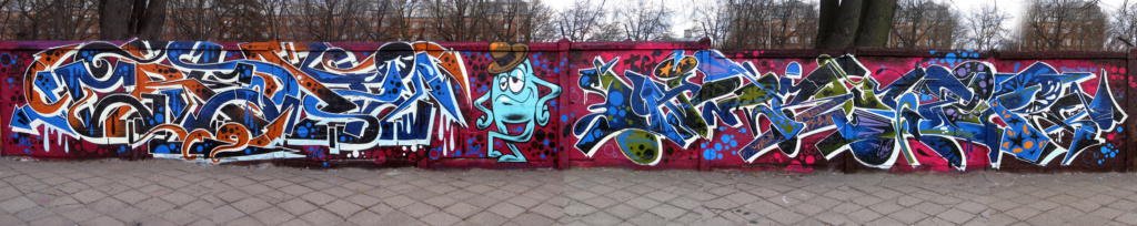 JURNE, GREAT, graffiti, Ironlak