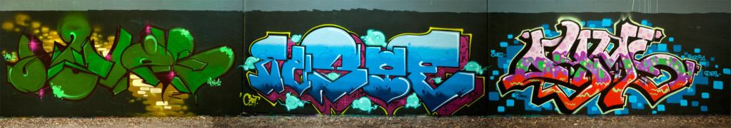 ADLIB , RUSTE, DYMS, graffiti, Ironlak