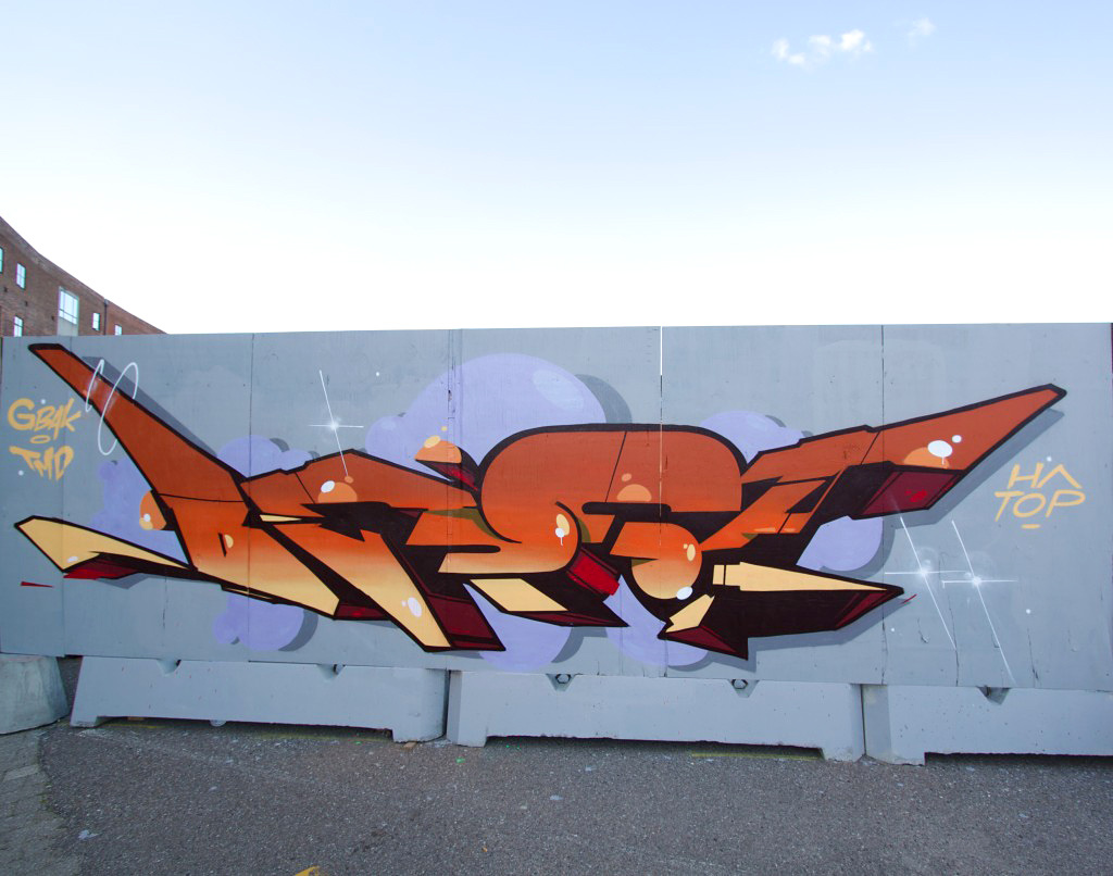 BERST, STORM, graffiti, Ironlak