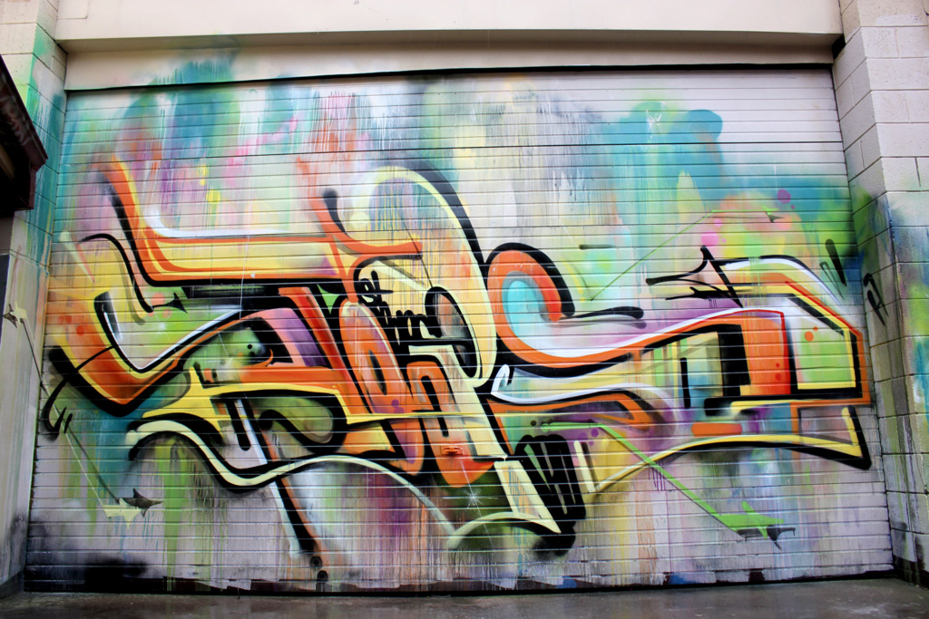 STOOPS, graffiti, Ironlak
