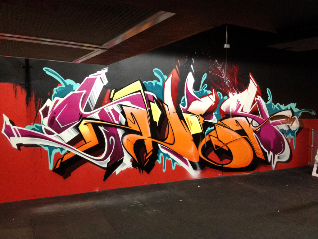 Artillery Magazine, Brisbane, TUES, graffiti, Ironlak