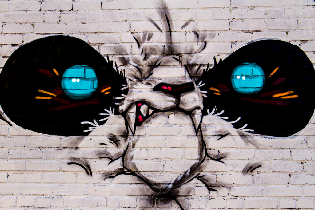 Art Whino, Patrick Moran, graffiti, Ironlak