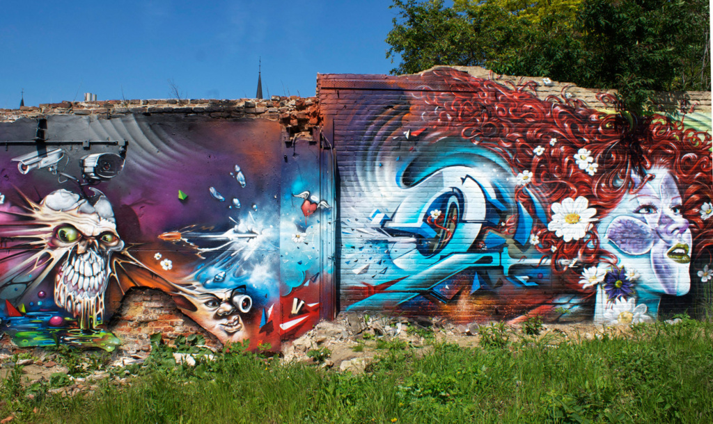 Does, NASH, graffiti, Ironlak