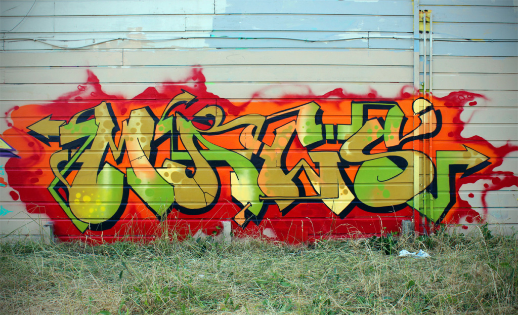 JURNE, WAND, MAGS, graffiti, Ironlak