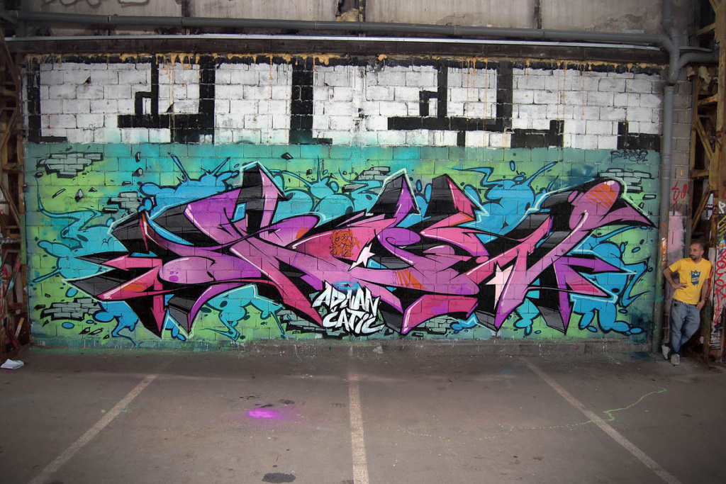 NEMO, OMEN, graffiti, Ironlak