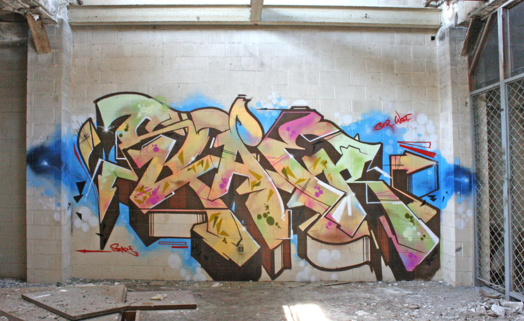 STAE2, SMART CREW, graffiti, Ironlak