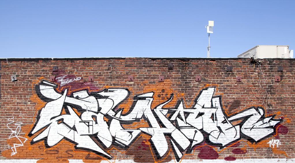 STEEL, Jurne, graffiti, Ironlak