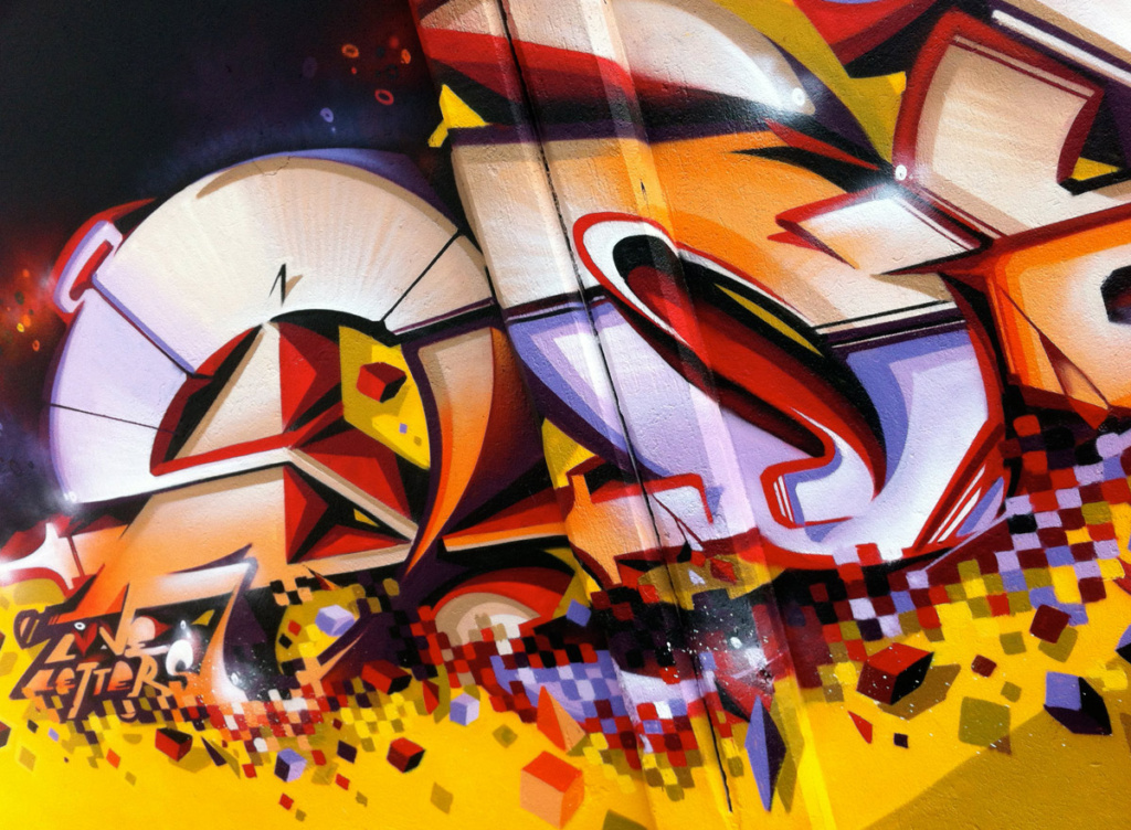 DOES, France, graffiti, Ironlak