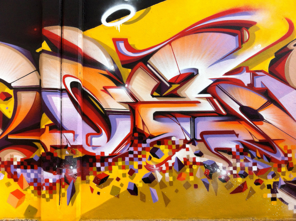 DOES, France, graffiti, Ironlak