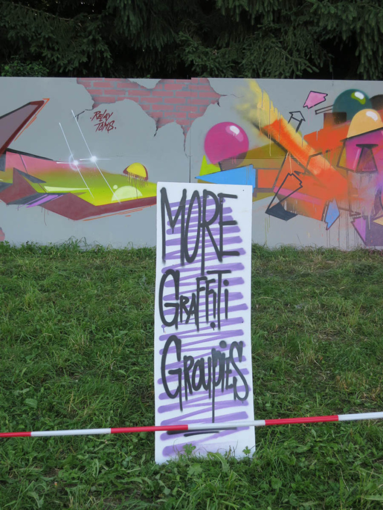 Touch The Air, Switzerland, STORM, graffiti, Ironlak