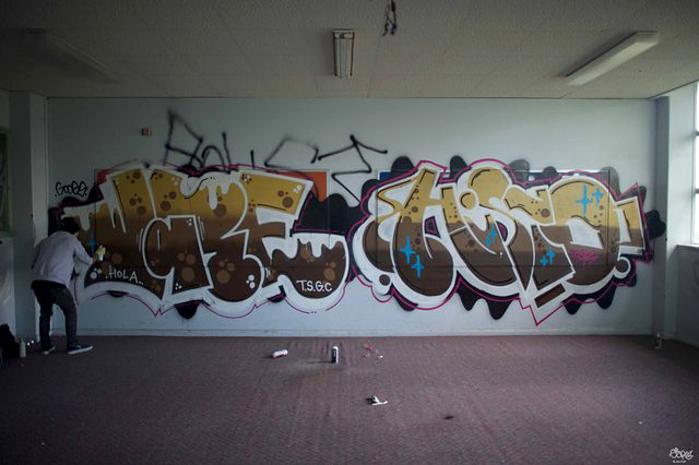 OJAE, WORE, HISTO, graffiti, Ironlak