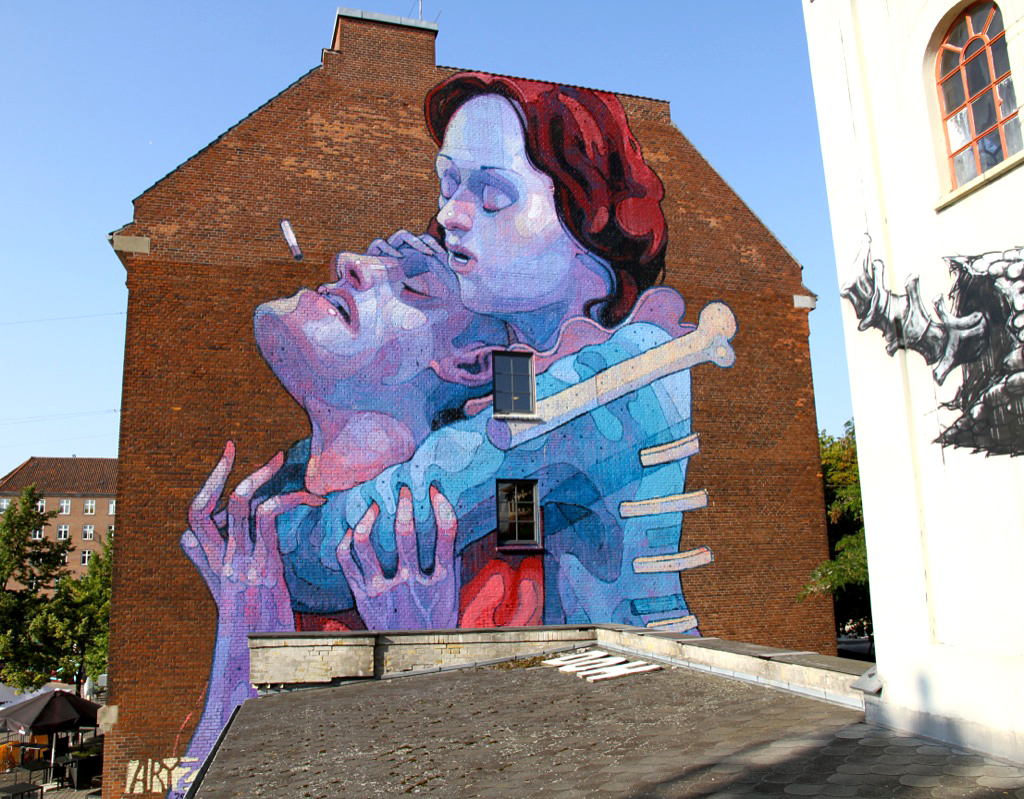 ARYZ, Denmark, graffiti, Ironlak