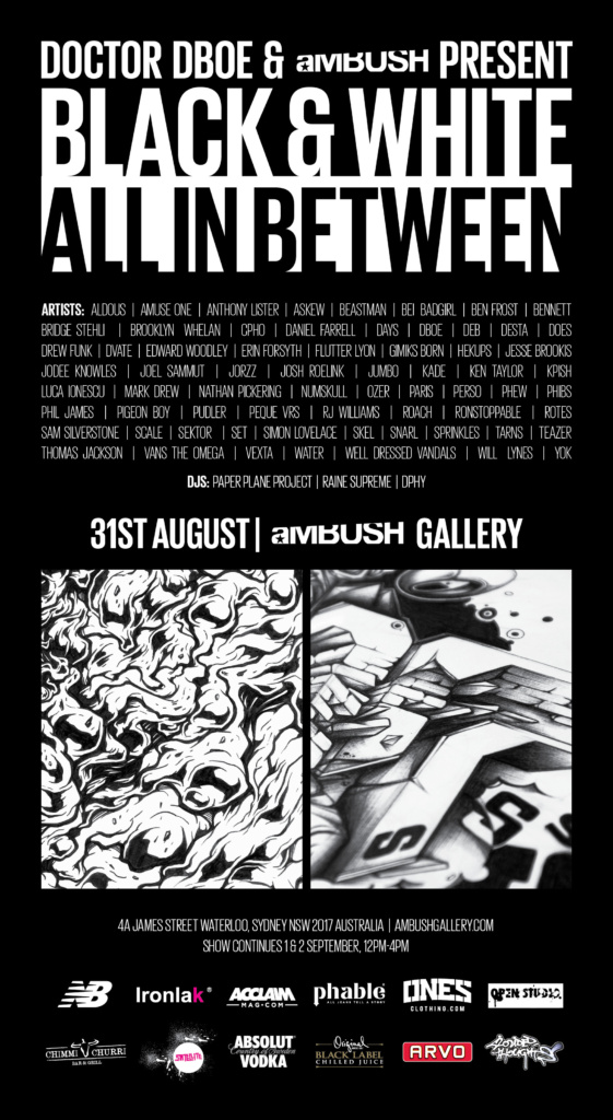 aMBUSH Gallery, Event, Ironlak