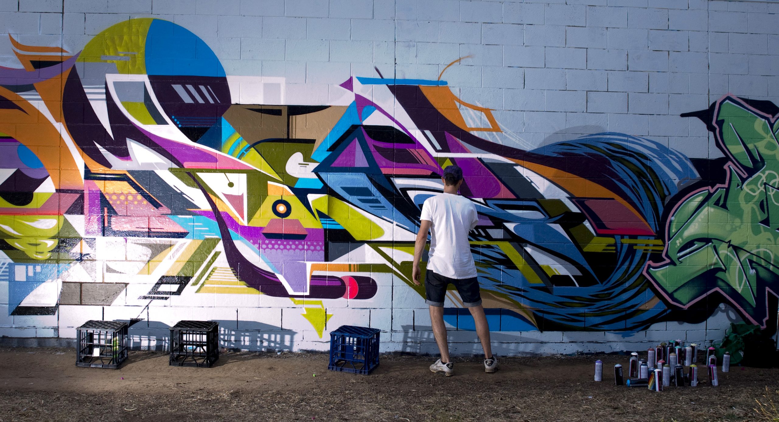 VTO, Adelaide, graffiti, Ironlak