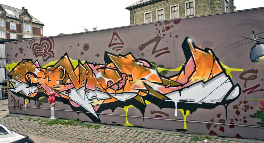 SOBEKCIS, GEVAER, SEMOR, ZOER, STORM, Copenhagen, graffiti, Ironlak