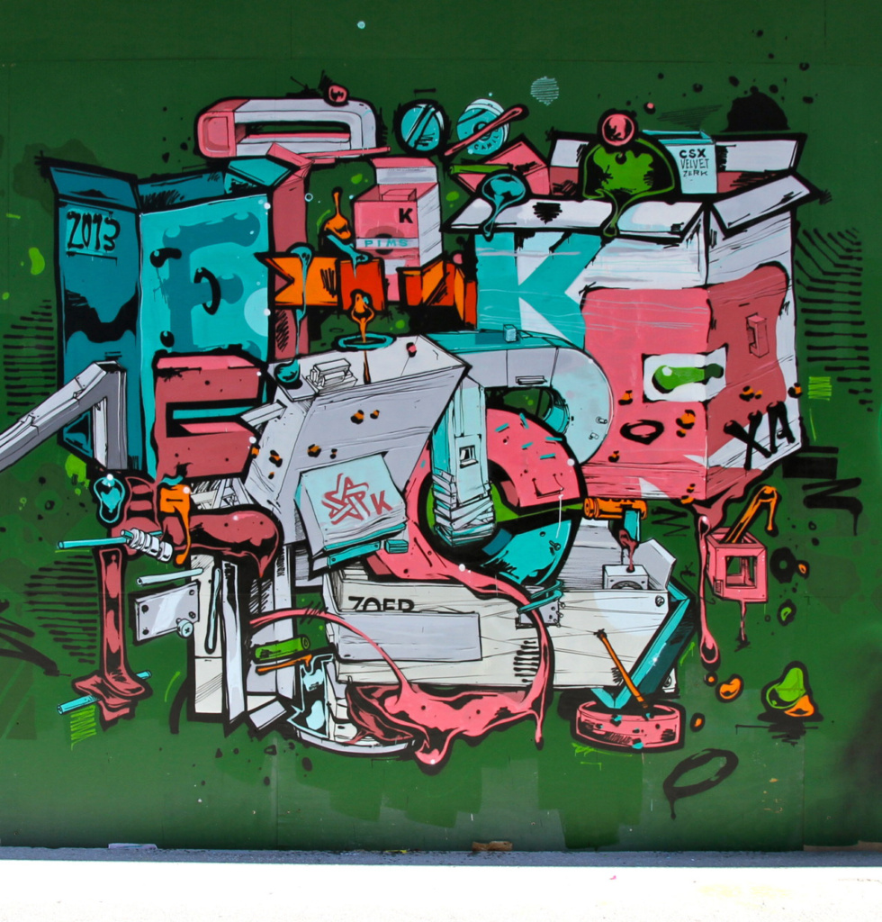 SOBEK, KCIS, ZOER, Copenhagen, graffiti, Ironlak