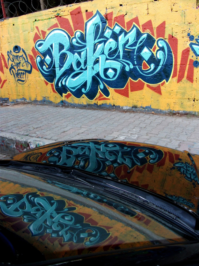 BAKER, Turkey, graffiti, Ironlak