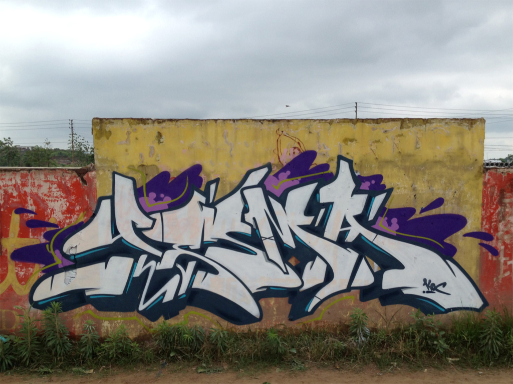 China, TUES, YESMA, graffiti, Ironlak